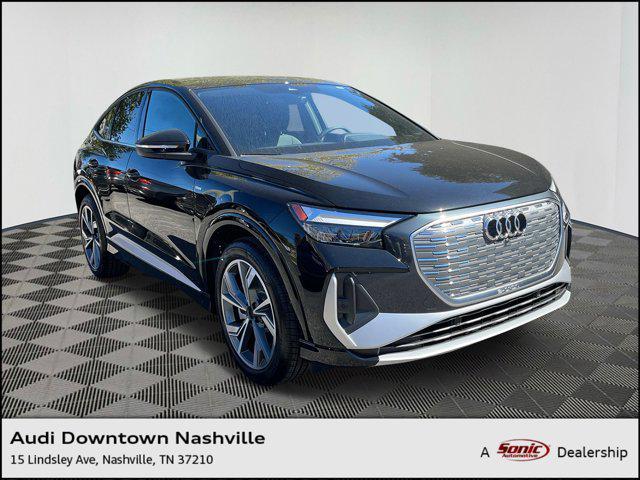 new 2024 Audi Q4 e-tron Sportback car, priced at $53,991