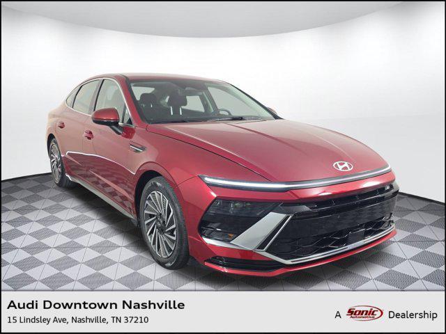 used 2024 Hyundai Sonata Hybrid car, priced at $23,498