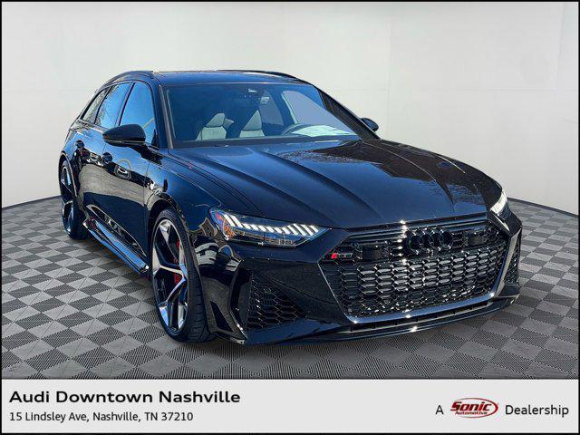 new 2025 Audi RS 6 Avant car, priced at $140,765