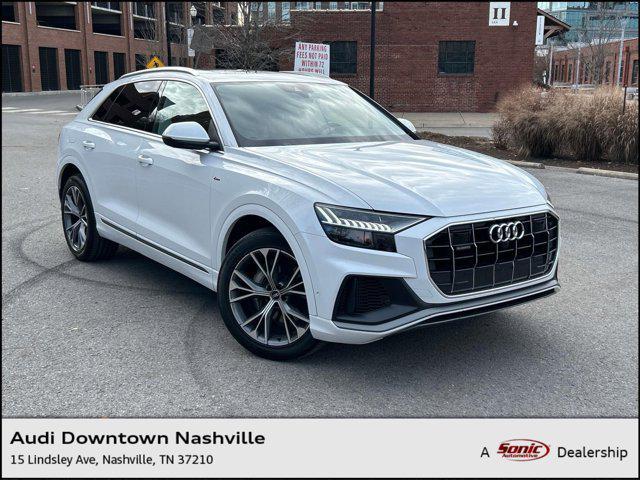 used 2021 Audi Q8 car, priced at $44,999