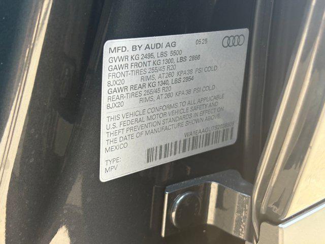 new 2025 Audi Q5 Sportback car, priced at $61,811