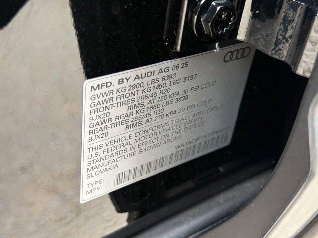 new 2026 Audi Q7 car, priced at $65,371