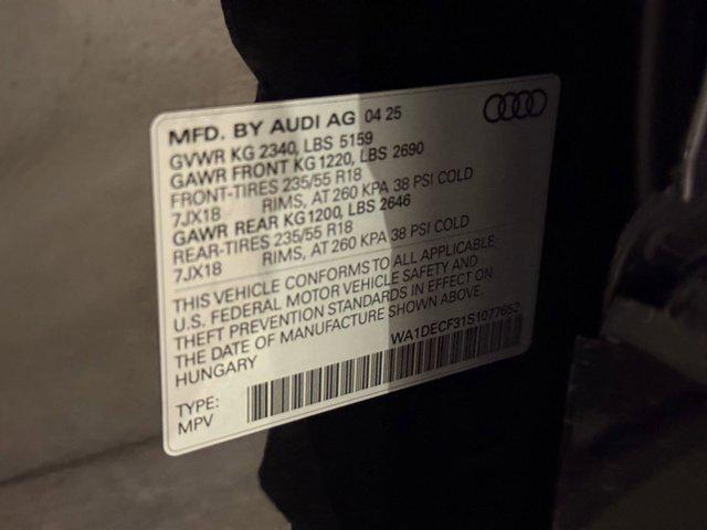 used 2025 Audi Q3 car, priced at $35,999