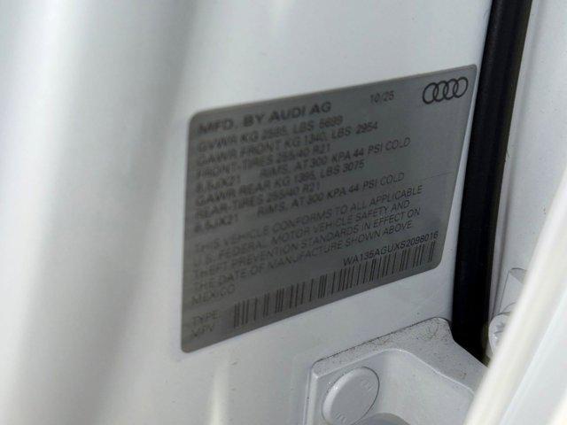 new 2025 Audi SQ5 car, priced at $74,921