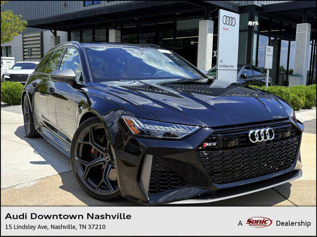 new 2025 Audi RS 6 Avant car, priced at $138,715