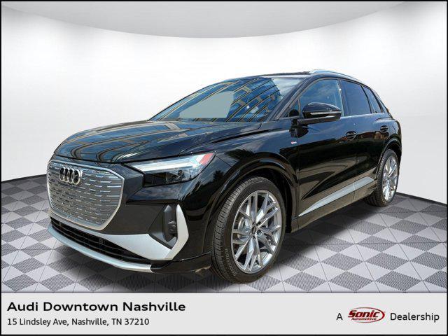new 2025 Audi Q4 e-tron car, priced at $58,401