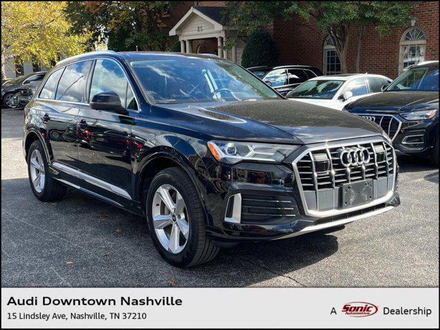 used 2021 Audi Q7 car, priced at $36,999