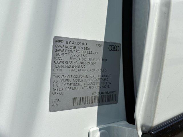 new 2025 Audi Q5 car, priced at $60,071