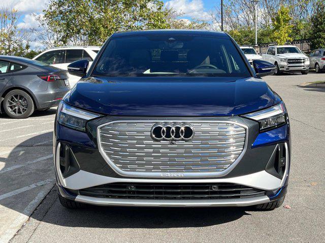 new 2025 Audi Q4 e-tron Sportback car, priced at $65,230