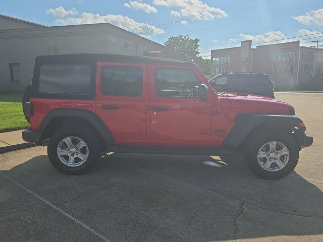 used 2021 Jeep Wrangler Unlimited car, priced at $28,498