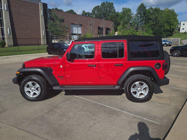used 2021 Jeep Wrangler Unlimited car, priced at $28,498