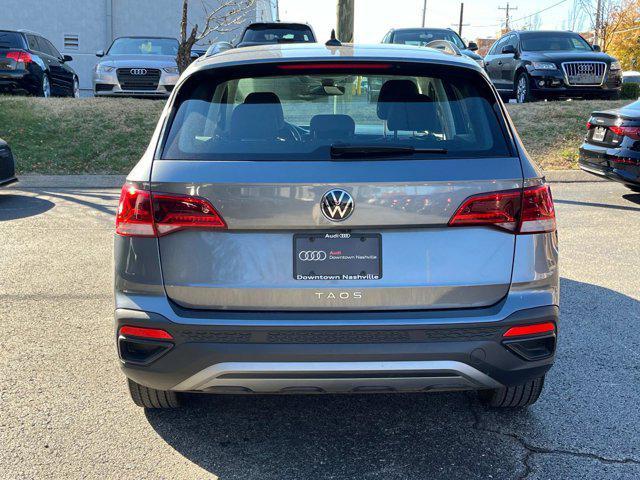 used 2024 Volkswagen Taos car, priced at $19,498