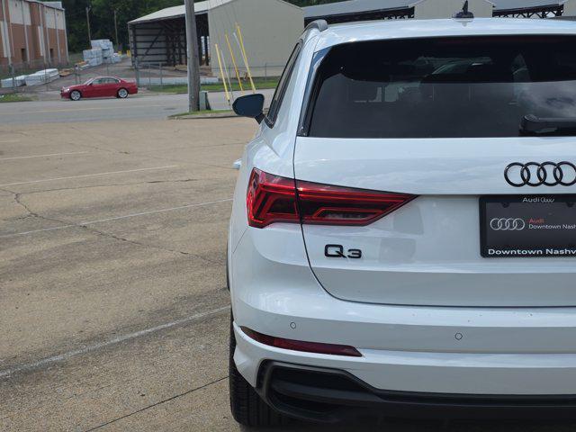 used 2025 Audi Q3 car, priced at $37,499