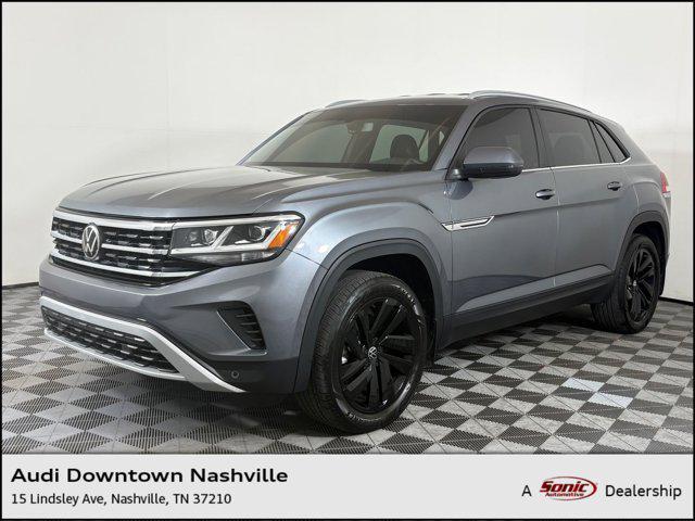 used 2022 Volkswagen Atlas Cross Sport car, priced at $27,799