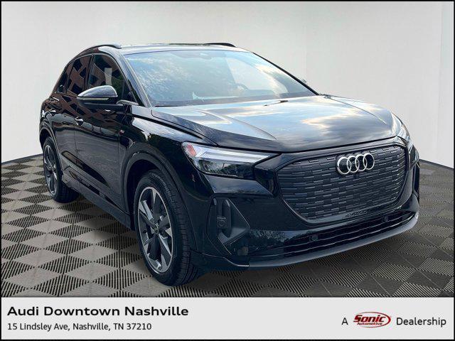 new 2024 Audi Q4 e-tron car, priced at $57,422