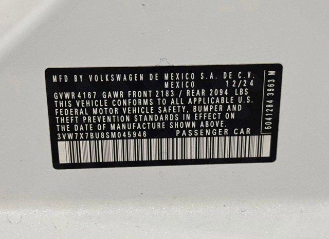 used 2025 Volkswagen Jetta car, priced at $20,498