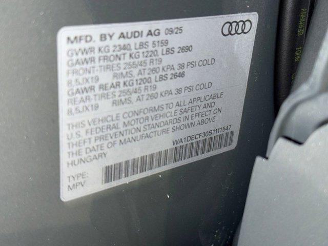 new 2025 Audi Q3 car, priced at $40,971