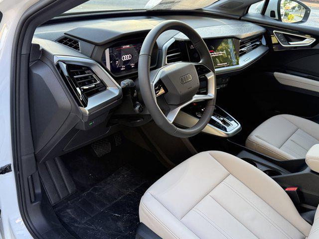 new 2025 Audi Q4 e-tron car, priced at $61,261