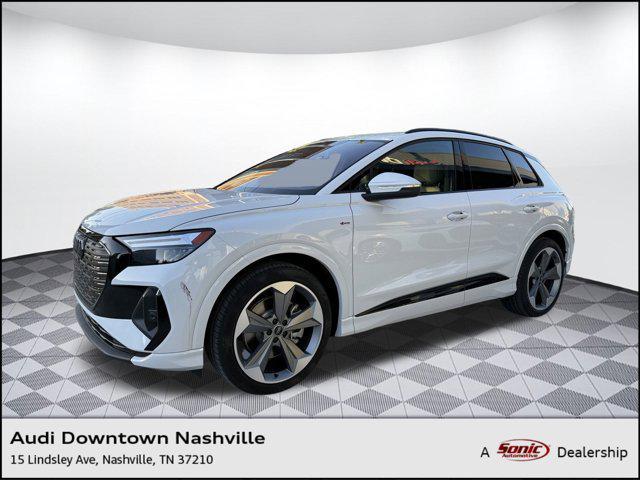 new 2025 Audi Q4 e-tron car, priced at $61,261