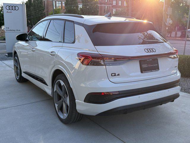 new 2025 Audi Q4 e-tron car, priced at $61,261