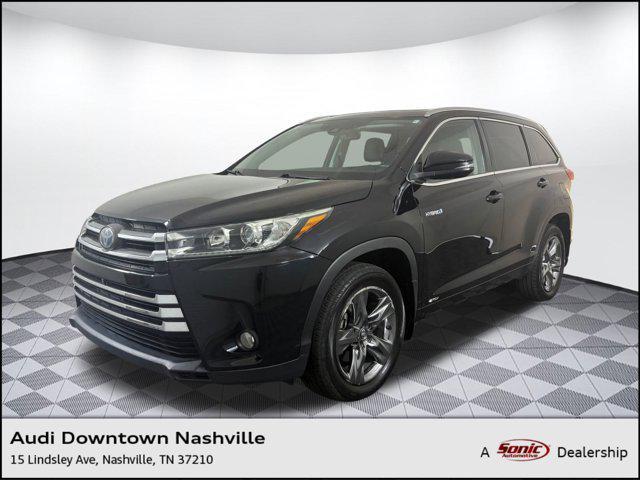 used 2018 Toyota Highlander Hybrid car, priced at $24,999