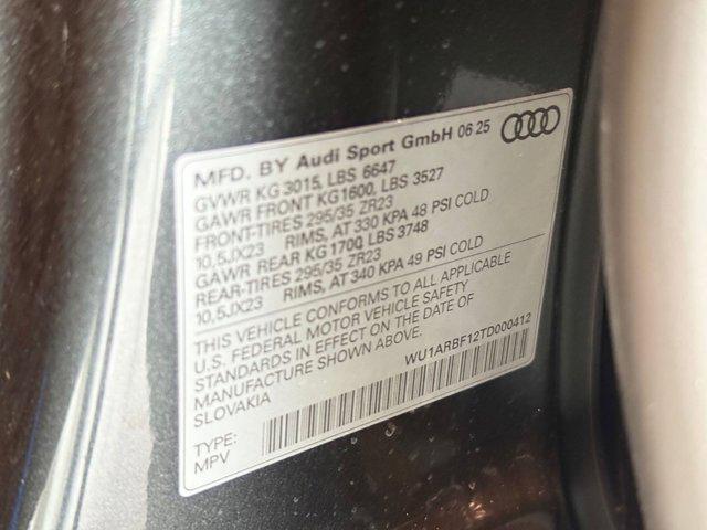 new 2026 Audi RS Q8 car, priced at $151,640