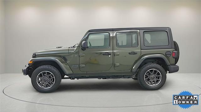 used 2021 Jeep Wrangler Unlimited car, priced at $34,951