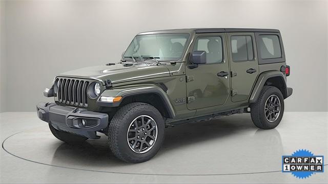 used 2021 Jeep Wrangler Unlimited car, priced at $34,951