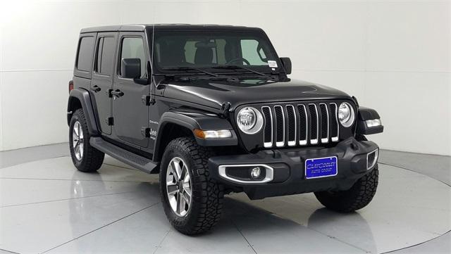 used 2021 Jeep Wrangler Unlimited car, priced at $29,442