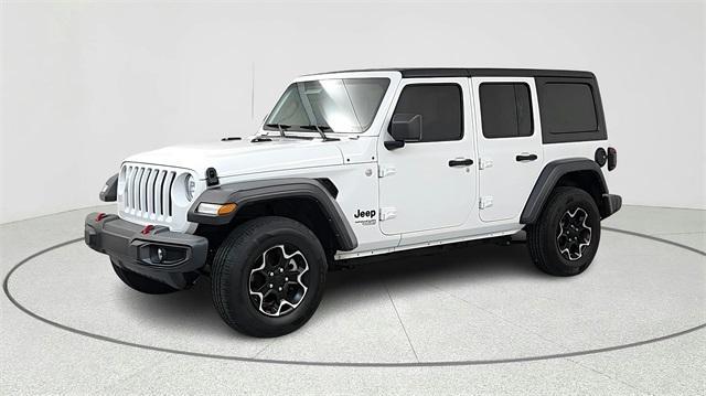 used 2021 Jeep Wrangler Unlimited car, priced at $32,073