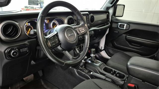 used 2021 Jeep Wrangler Unlimited car, priced at $32,073