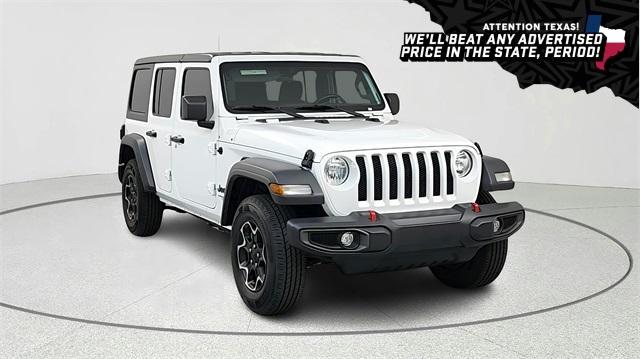 used 2021 Jeep Wrangler Unlimited car, priced at $32,073