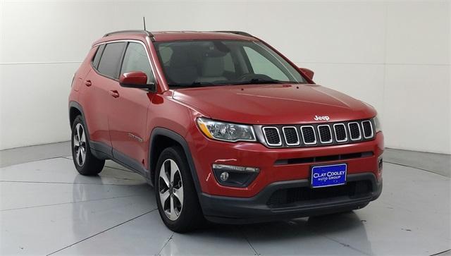 used 2018 Jeep Compass car, priced at $16,482