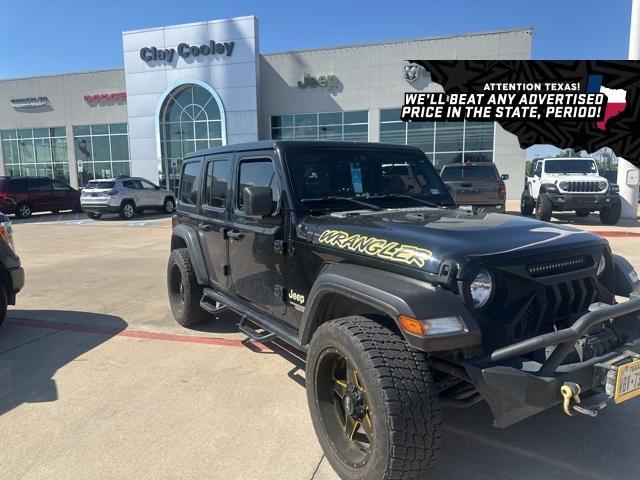 used 2019 Jeep Wrangler Unlimited car, priced at $24,379