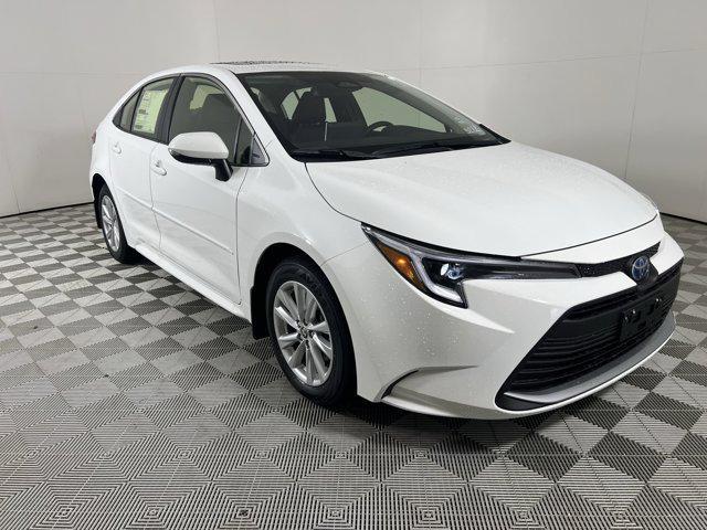 new 2025 Toyota Corolla Hybrid car, priced at $30,373