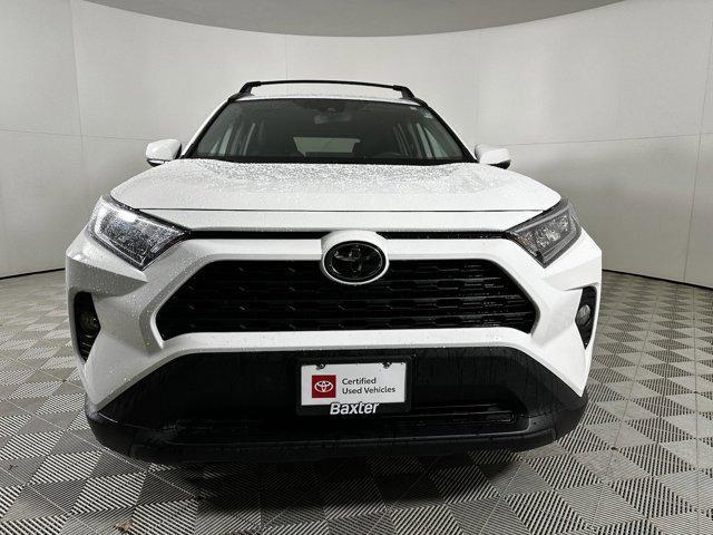 used 2021 Toyota RAV4 car, priced at $29,500