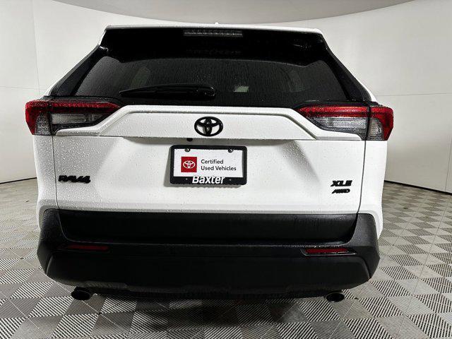 used 2021 Toyota RAV4 car, priced at $29,500