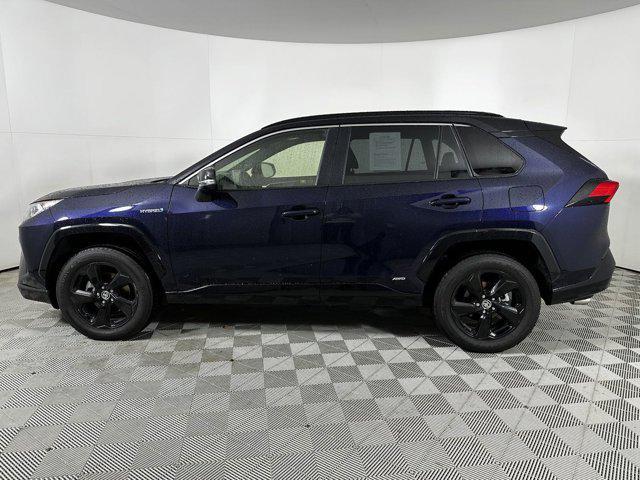 used 2021 Toyota RAV4 Hybrid car, priced at $35,500