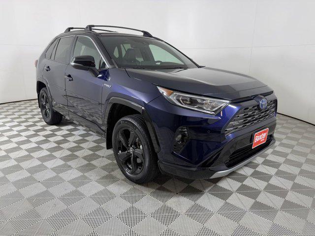 used 2021 Toyota RAV4 Hybrid car, priced at $36,000