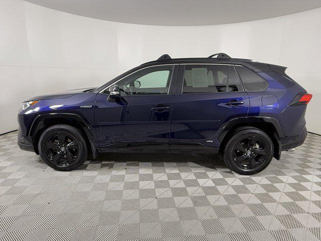 used 2021 Toyota RAV4 Hybrid car, priced at $35,000