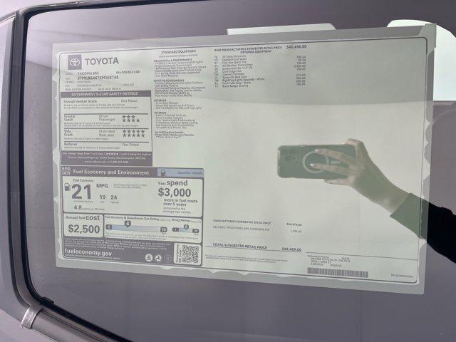 new 2025 Toyota Tacoma car, priced at $45,341