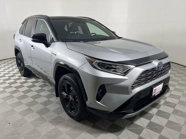 used 2021 Toyota RAV4 Hybrid car, priced at $36,000