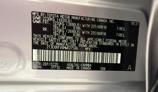 used 2021 Toyota RAV4 Hybrid car, priced at $36,000