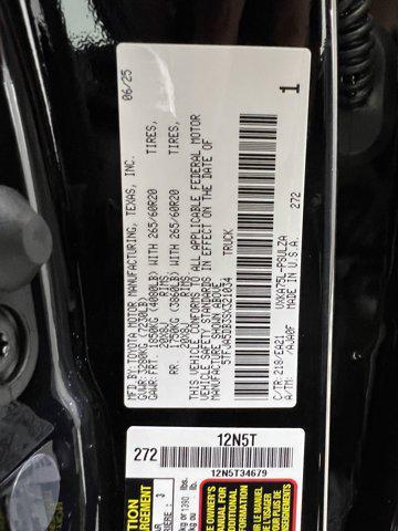 new 2025 Toyota Tundra car, priced at $59,322