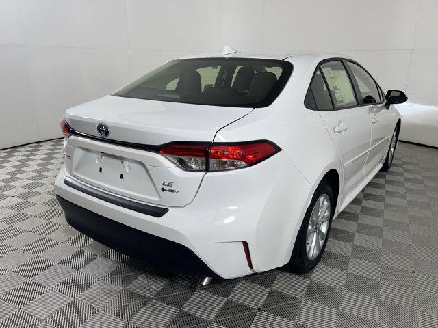 new 2025 Toyota Corolla Hybrid car, priced at $27,433