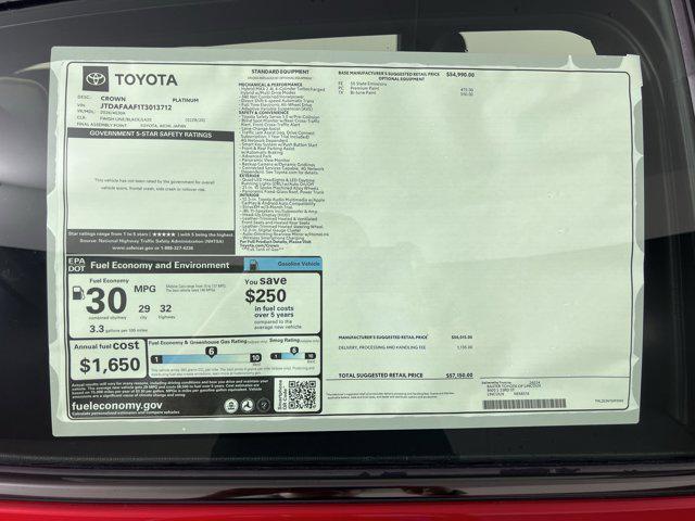 new 2026 Toyota Crown car