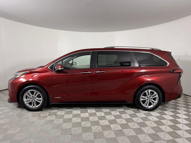 used 2021 Toyota Sienna car, priced at $48,000