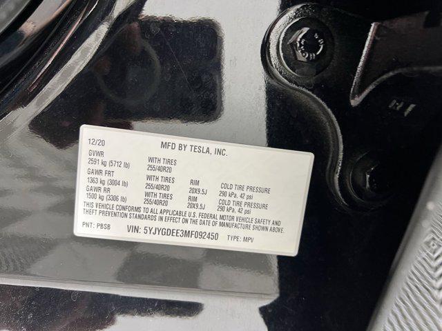used 2021 Tesla Model Y car, priced at $33,900