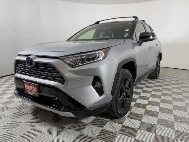 used 2021 Toyota RAV4 Hybrid car, priced at $33,900