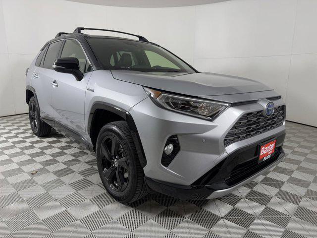 used 2021 Toyota RAV4 Hybrid car, priced at $33,900